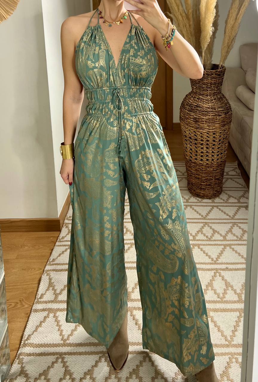 Natural Silk Jumpsuit & Kimono - Bohèmea Butik