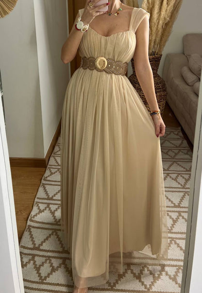 Chiffon Maxi Dress - Bohèmea Butik