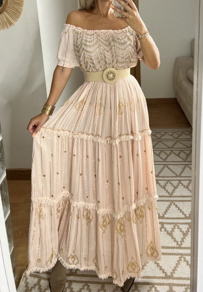 Bohemian Maxi Elegant Dress - Bohèmea Butik