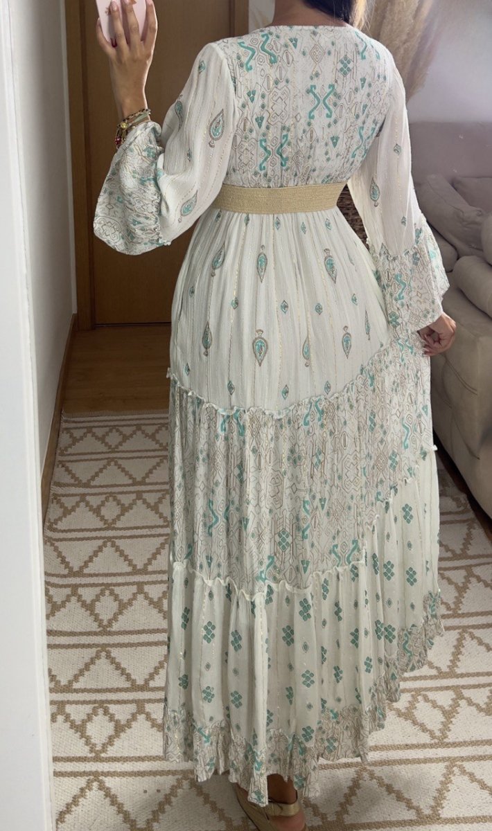Floral Haven Boho dress - Bohèmea Butik