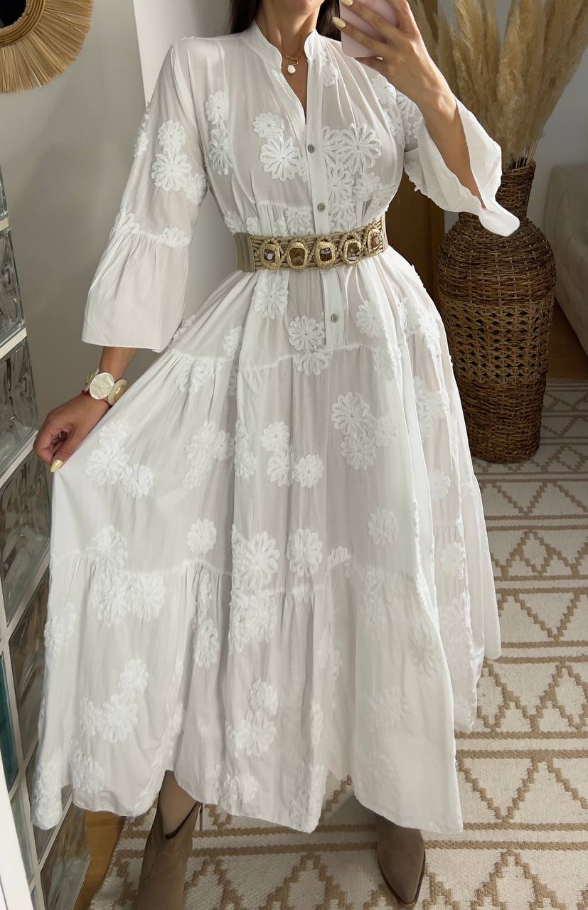 Moonlight Bloom Dress - Bohèmea Butik