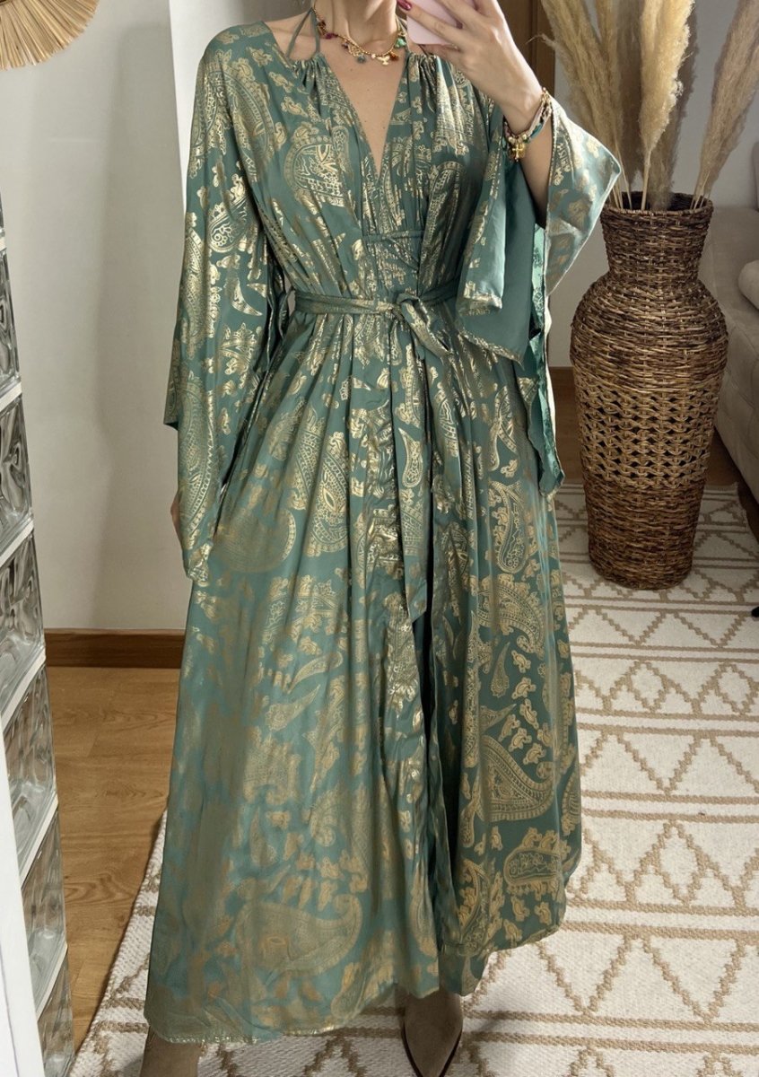 Natural Silk Jumpsuit & Kimono - Bohèmea Butik