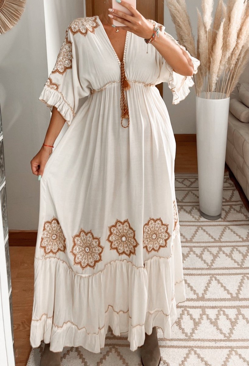 Mandala Boho Dress - Bohèmea Butik