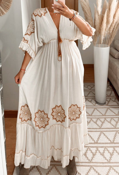 Mandala Boho Dress - Bohèmea Butik