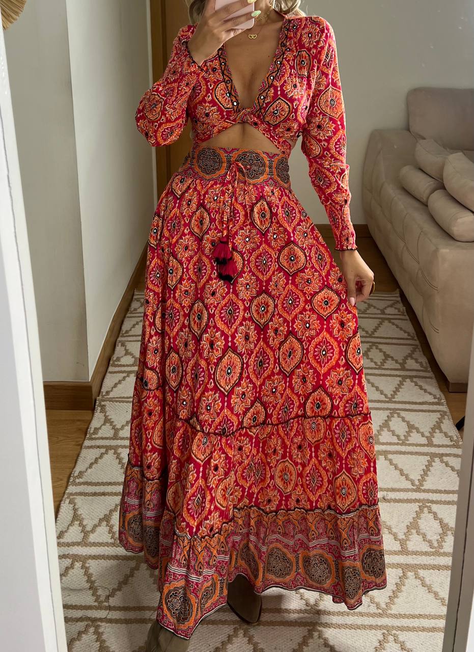 Two Pieces Bohemian dress - Bohèmea Butik
