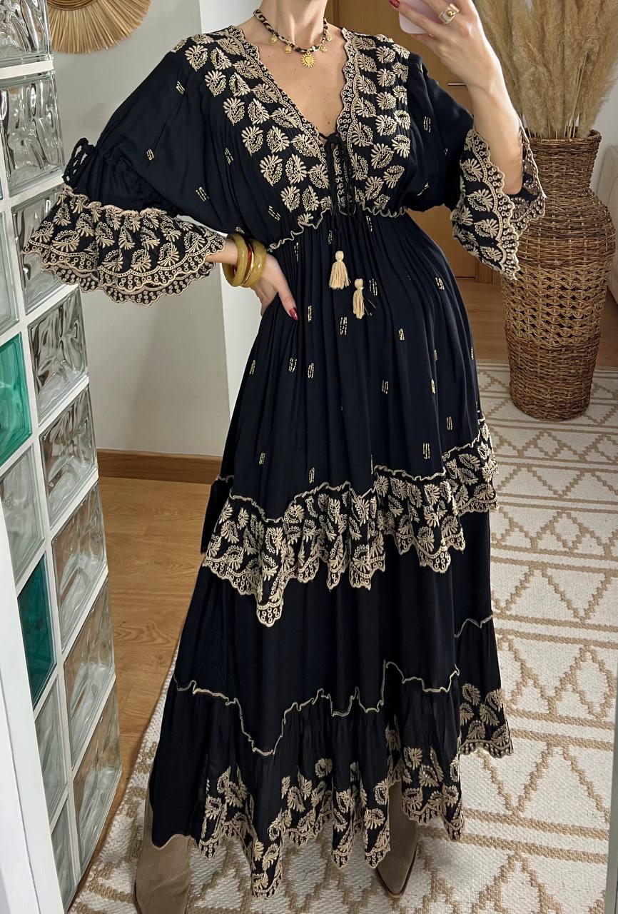 Mansi Boho Dress - Bohèmea Butik