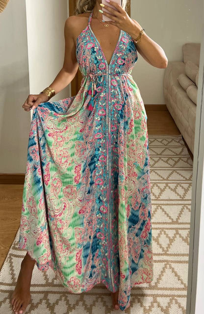 Armour Light Silk Dress - Bohèmea Butik