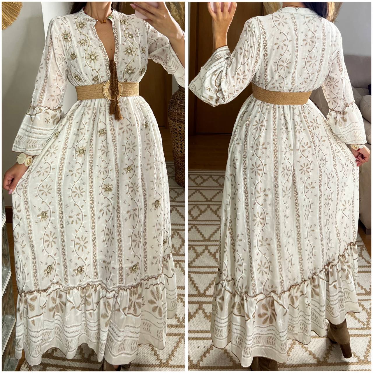 Meetik Boho Dress - Bohèmea Butik