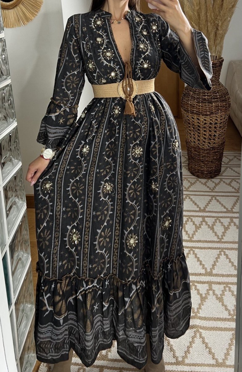 Meetik Boho Dress - Bohèmea Butik